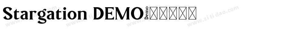 Stargation DEMO字体转换